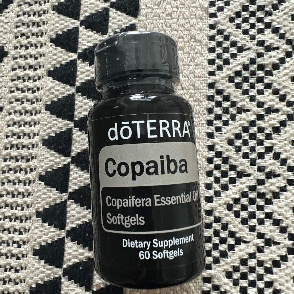 Doterra Copaiba softgels.